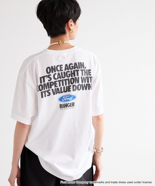 tシャツ BARNYARDSTORM / GOOD ROCK SPEED / FORD バックロゴプリントT レディース BARNYARDSTORM / GOOD ROCK SPEED / FORD バックロゴプリントT
