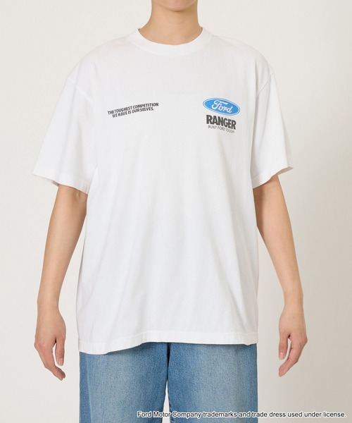 tシャツ BARNYARDSTORM / GOOD ROCK SPEED / FORD バックロゴプリントT レディース BARNYARDSTORM / GOOD ROCK SPEED / FORD バックロゴプリントT