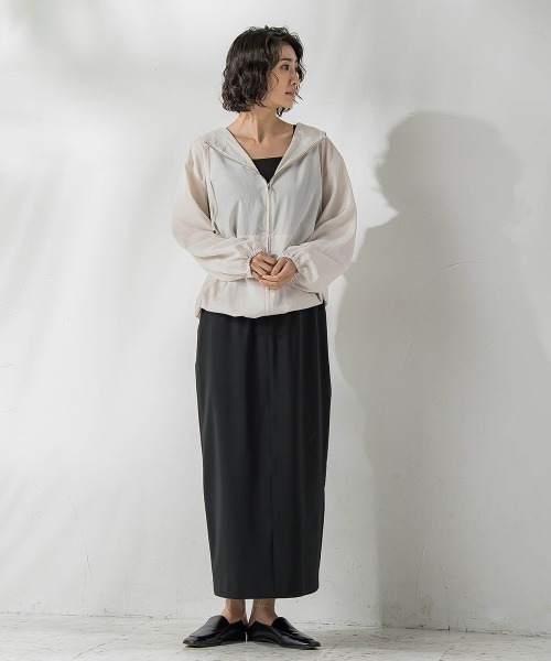 セール】梅雨時期も安心、撥水パーカー≪洗濯機で洗える≫（パーカー