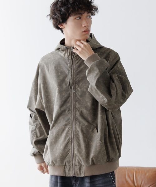 セール】《UNISEX》アソートフードブルゾン（ブルゾン）｜PBLIM