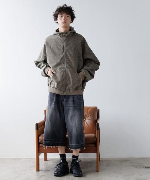 PBLIM（ページボーイリム）の「《UNISEX》アソートフードブルゾン（ブルゾン・レディース・レオパード/グリーン系その他・MEDIUM/LARGE）」の19枚目の写真