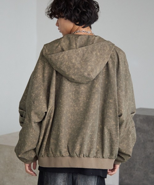 PBLIM（ページボーイリム）の「《UNISEX》アソートフードブルゾン（ブルゾン・レディース・レオパード/グリーン系その他・MEDIUM/LARGE）」の13枚目の写真