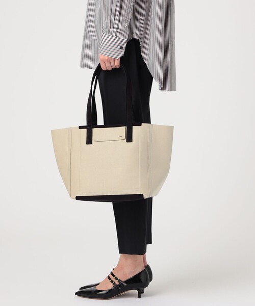 zattu ベージュブラック　トートバッグ 美品/ zattu ザッツ マイクロファイバースエード 2WAYショルダー