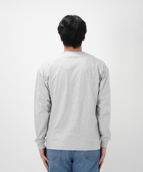Common Noun(コモン ナウン)の「“CAT”&“DOG” Hiroki Nishiyama 天竺ロンT(Tシャツ/カットソー・レディース・グレー/ホワイト・M/L/XL)」の19枚目の写真