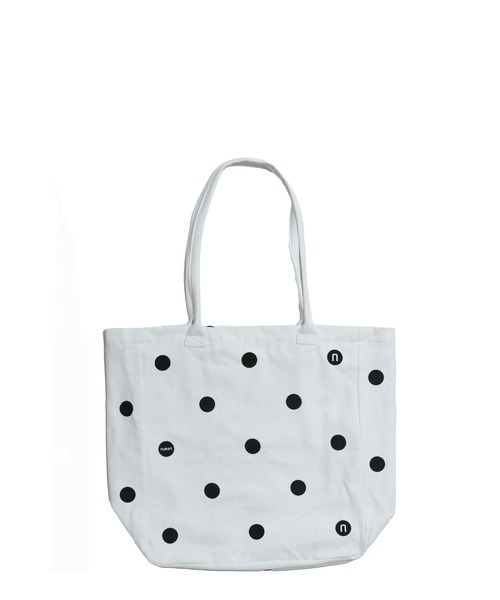 GLOWNY（グロウニ―）の「G COTTON TOTE BAG(EXCLUSIVE)（トートバッグ・レディース・ブラック/ホワイト・OS）」の3枚目の写真