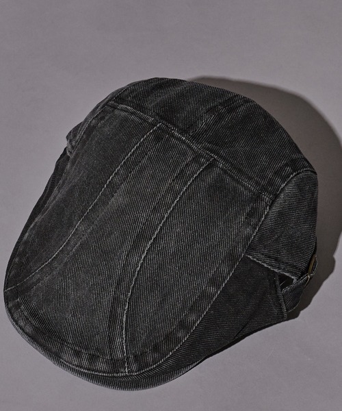BLANK　（ブランク）の「American casual hunting cap / アメカジ ハンチングキャップ（ハンチング/ベレー帽・レディース・ホワイト/ブラウン/グレー・FREE）」の6枚目の写真