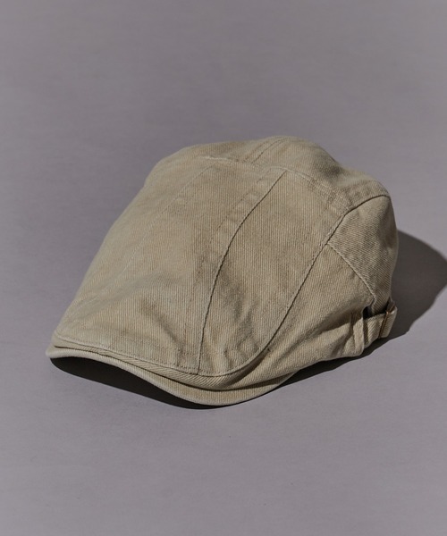 BLANK　（ブランク）の「American casual hunting cap / アメカジ ハンチングキャップ（ハンチング/ベレー帽・レディース・ホワイト/ブラウン/グレー・FREE）」の9枚目の写真