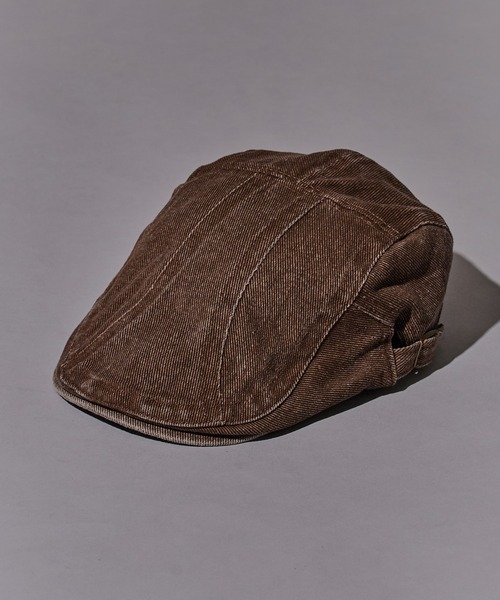 BLANK　（ブランク）の「American casual hunting cap / アメカジ ハンチングキャップ（ハンチング/ベレー帽・レディース・ホワイト/ブラウン/グレー・FREE）」の17枚目の写真