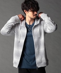 新品　ニコル　NICOLE CLUB FOR MEN　パーカー　セットアップ ライトスウェードジャージ ジップアップパーカー(508325934