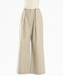 nissen（ニッセン）の「タックワイドスラックス（スラックス）」