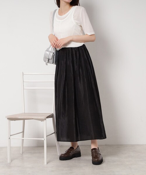 ESPERANZA(エスペランサ)の「厚底コインローファー(その他シューズ・レディース・ブラック/ブラウン系/ブラック系8・S/M/L/LL)」の8枚目の写真