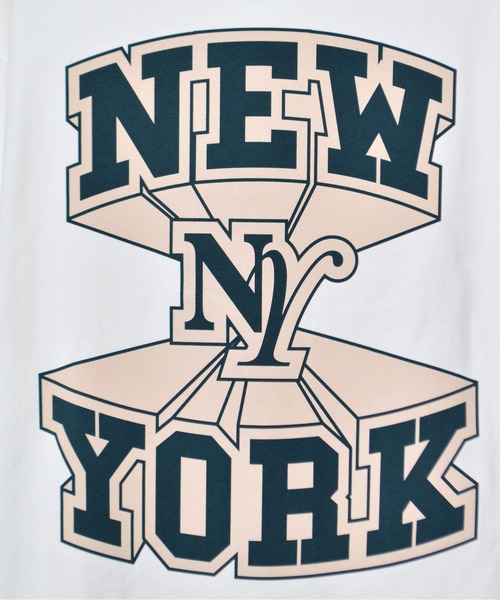 RGY（アールジーワイ）の「【RGY】NEWYORK ビッグシルエットTシャツ（Tシャツ/カットソー・メンズ・ネイビー/ホワイト/ブラック・LARGE/MEDIUM）」の13枚目の写真