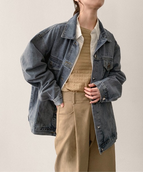 on:nue】[着用動画あり！/ ユニセックス] ベーシックオーバーサイズ