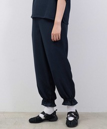 アイアムアイ★新品Peチノリボンサスパンツ黒iami I am I in fact（アイアムアイインファクト）の「チノ