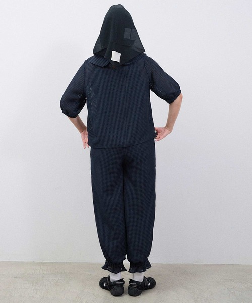 I am I in fact...（アイアムアイインファクト）の「●SATIN SOCCER ギンガム パンツ（その他パンツ・レディース・ホワイト/ブラック/その他・FREE）」の22枚目の写真