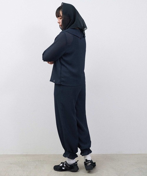 I am I in fact...（アイアムアイインファクト）の「●SATIN SOCCER ギンガム パンツ（その他パンツ・レディース・ホワイト/ブラック/その他・FREE）」の21枚目の写真