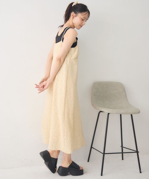 RETRO GIRL（レトロガール）の「アソートキャミOP（ワンピース・レディース・ブラック系その他/レオパード/ホワイト系その他・FREE）」の15枚目の写真