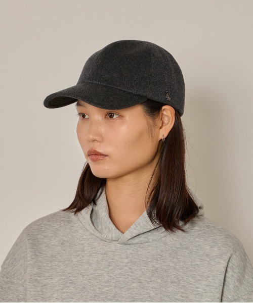arth（アース）の「arth  Cashmere Cap / アース（キャップ・メンズ・ブラック/グレー/ネイビー/ベージュ・57~59cm）」の3枚目の写真