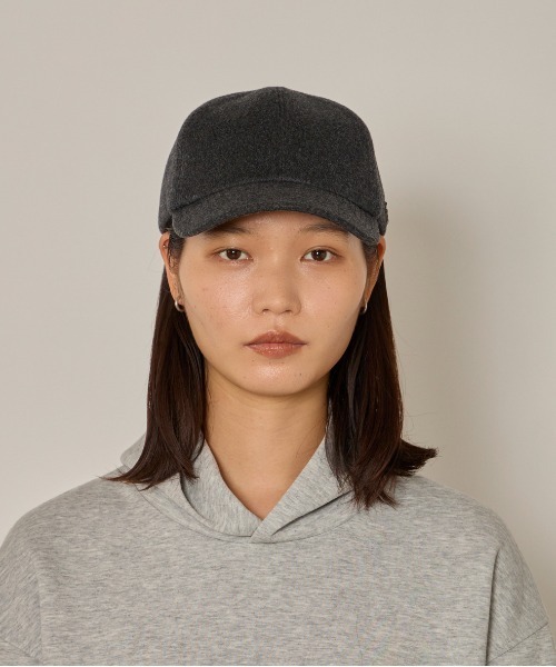 arth（アース）の「arth  Cashmere Cap / アース（キャップ・メンズ・ブラック/グレー/ネイビー/ベージュ・57~59cm）」の6枚目の写真