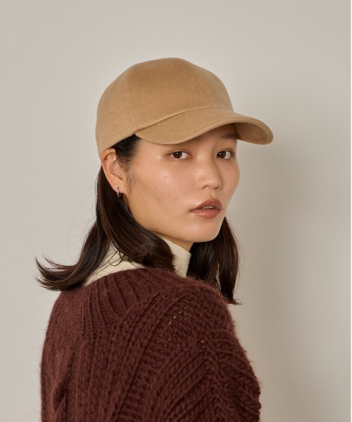 arth（アース）の「arth  Cashmere Cap / アース（キャップ・メンズ・ブラック/グレー/ネイビー/ベージュ・57~59cm）」の13枚目の写真