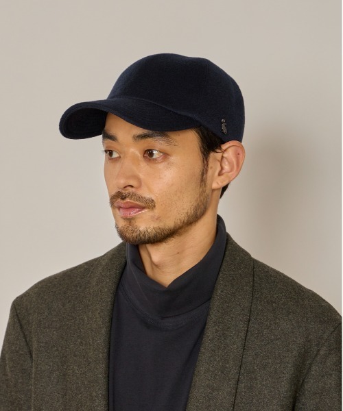 arth（アース）の「arth  Cashmere Cap / アース（キャップ・メンズ・ブラック/グレー/ネイビー/ベージュ・57~59cm）」の16枚目の写真