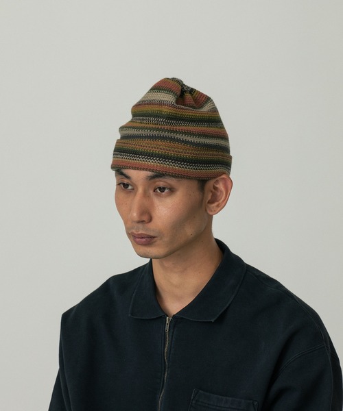 SILAS(サイラス)の「KNIT CAP(キャップ・メンズ・ベージュ/グレー・ONE SIZE)」の9枚目の写真