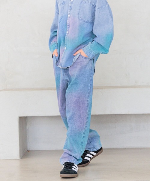 BAYFLOW（ベイフロー）の「[選べるデザイン♪]アソート加工デニム(KIDS)（デニムパンツ・キッズ・その他3/その他2/その他1・150cm/140cm/130cm/120cm/110cm）」の6枚目の写真