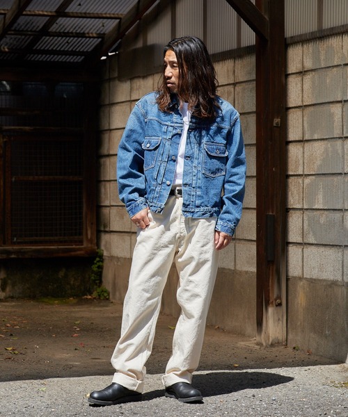 orSlow(オアスロウ)の「orSlow/オアスロウ TYPE2 1950'S DENIM JACKET USED WASH デニムジャケット 2026年 夏 夏服 秋服(デニムジャケット・メンズ・ブルー・4/3/2)」の13枚目の写真