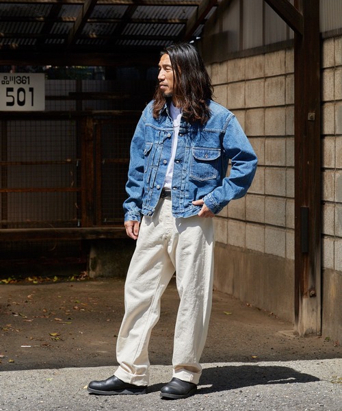 orSlow(オアスロウ)の「orSlow/オアスロウ TYPE2 1950'S DENIM JACKET USED WASH デニムジャケット 2026年 夏 夏服 秋服(デニムジャケット・メンズ・ブルー・4/3/2)」の16枚目の写真