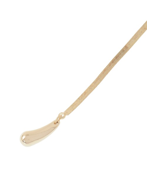 earth music&ecology（アースミュージックアンドエコロジー）の「スネークチェーン×パールスライドロングネックレス（ネックレス・レディース・ゴールド/シルバー・FREE）」の14枚目の写真