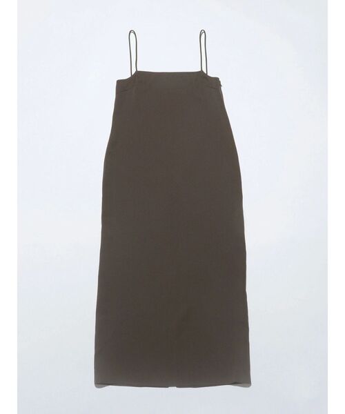 VEQUM(VEQUM)の「【VEQUM】NARROW STRAP CA OP(ワンピース・レディース・ブラウン/ブラック・FREE)」の1枚目の写真