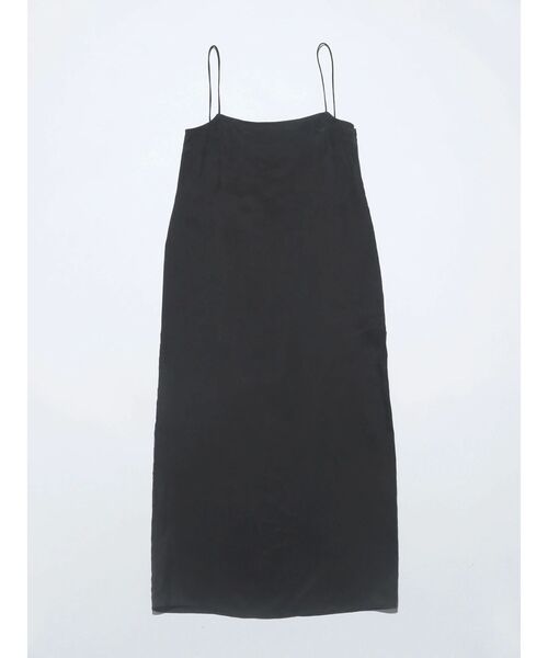 VEQUM(VEQUM)の「【VEQUM】NARROW STRAP CA OP(ワンピース・レディース・ブラウン/ブラック・FREE)」の4枚目の写真