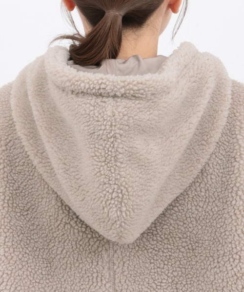 チチカカ（チチカカ）の「ボアジップフードベスト（その他アウター・レディース・カラフル/その他1/ベージュ・FREE）」の15枚目の写真