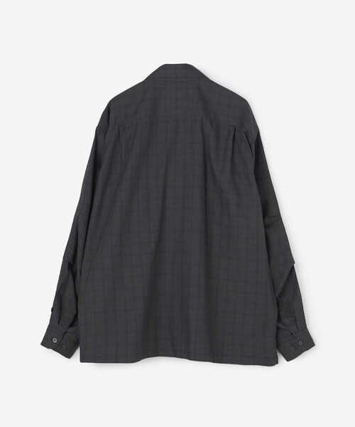 DAIWA PIER39 / ダイワピア テックミル シャツ (L) DAIWA PIER39 (ダイワピア39) TECH SPORTS OPEN COLLAR SHIRT L