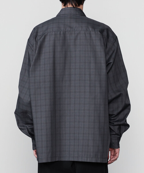 トップス daiwa pier39 COLLAR SHIRTS DAIWA PIER39 シャツ | TECH SPORTS OPEN COLLAR SHIRT L/S MEN