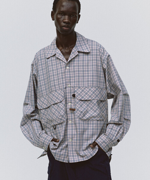 トップス TECH SPORTS OPEN COLLAR SHIRTS S/S XL DAIWA PIER39 シャツ | TECH SPORTS OPEN COLLAR SHIRT L/S MEN