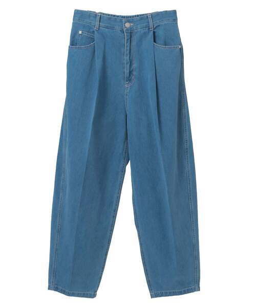 Liesse（リエス）の「バルーンデニム（その他パンツ・レディース・ネイビー/インディゴブルー・3/2）」の8枚目の写真