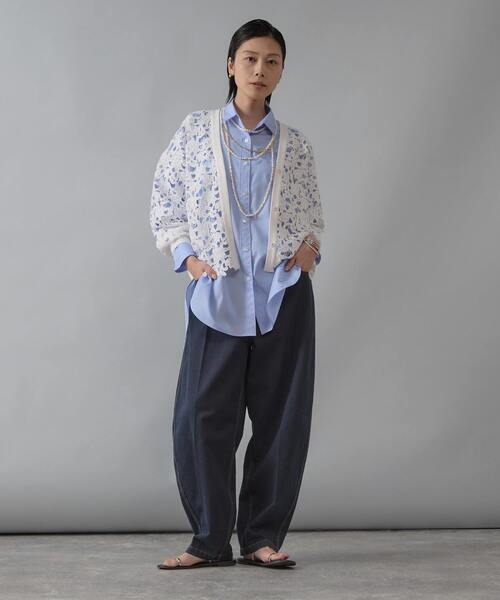 Liesse（リエス）の「バルーンデニム（その他パンツ・レディース・ネイビー/インディゴブルー・3/2）」の10枚目の写真