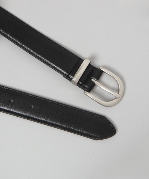 LURAKU（ルラク）の「【LURAKU】Cow Leather Regular Belt / カウレザーレギュラーベルト（ベルト・メンズ・ブラック・FREE）」の13枚目の写真