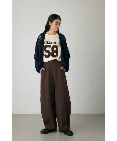 crie conforto(クリーコンフォルト)の「オーバルスウェットパンツ 2WAY / 冬服(スウェットパンツ・レディース・グレー/ブラウン/ブラック・SMALL/MEDIUM)」の19枚目の写真