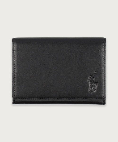 カーフレザー カードケース（名刺入れ）｜POLO RALPH LAUREN（ポロ