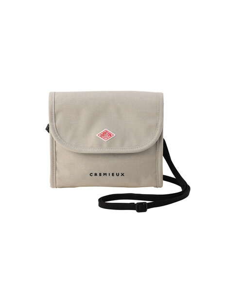 DANTON（ダントン）の「CORDURA CANVAS SHOULDER BAG〈CREMIEUX〉（ショルダーバッグ・レディース・ダークグレー/ブルー系その他/グレイッシュベージュ/ブラック/ブラウン系その他/オフホワイト・-）」の2枚目の写真
