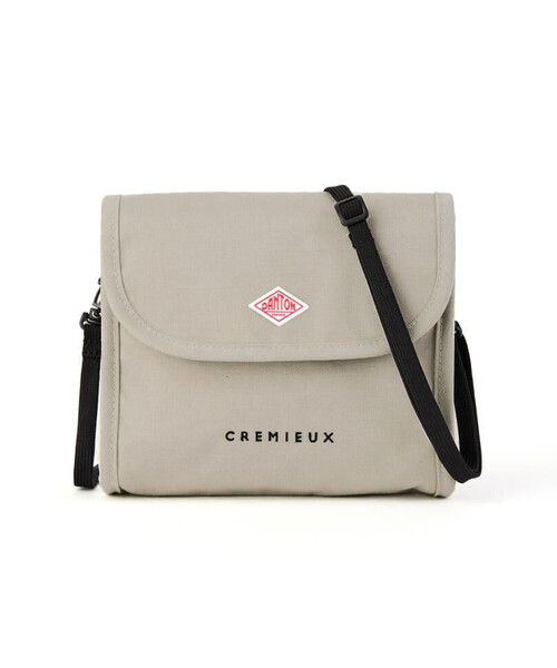 DANTON（ダントン）の「CORDURA CANVAS SHOULDER BAG〈CREMIEUX〉（ショルダーバッグ・レディース・ダークグレー/ブルー系その他/グレイッシュベージュ/ブラック/ブラウン系その他/オフホワイト・-）」の10枚目の写真