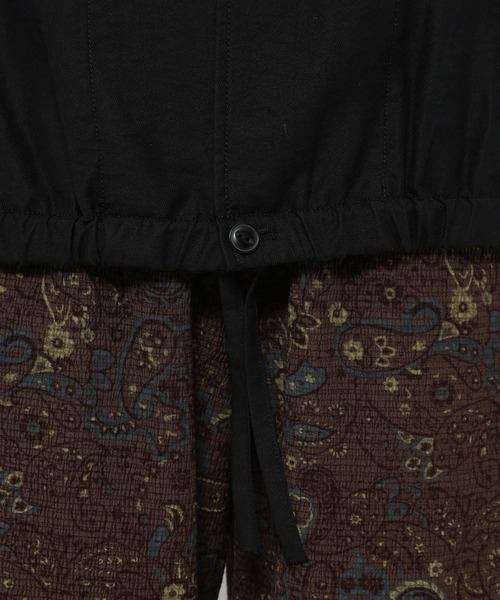 niko and...(ニコアンド)の「テロテロツイルワークシャツ(シャツ/ブラウス・レディース・ベージュ/ブラック・MEDIUM/LARGE)」の10枚目の写真