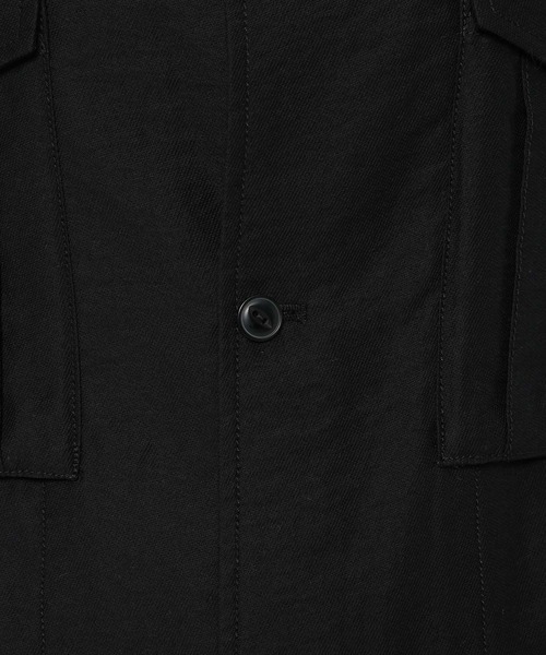 niko and...(ニコアンド)の「テロテロツイルワークシャツ(シャツ/ブラウス・レディース・ベージュ/ブラック・MEDIUM/LARGE)」の13枚目の写真