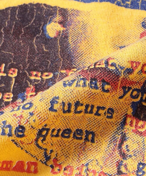 International Gallery BEAMS（インターナショナルギャラリービームス）の「【別注】U/MUSIC × IG / UNDERSONG Sex Pistols グラフィック Tシャツ ②（Tシャツ/カットソー・メンズ・イエロー・S/M/L）」の4枚目の写真