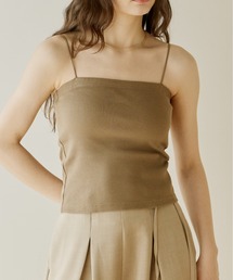 OLUN（オルン）の「Rib cup camisole/リブカップキャミソール（キャミソール）」