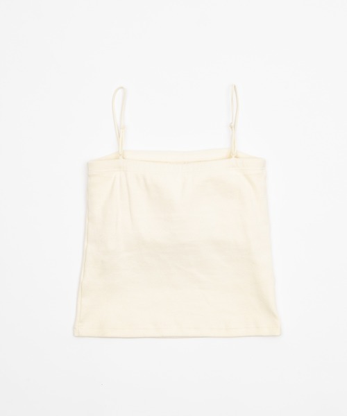 OLUN(オルン)の「Rib cup camisole/リブカップキャミソール(キャミソール・レディース・ブラウン/アイボリー/ベージュ/モカ・FREE)」の16枚目の写真
