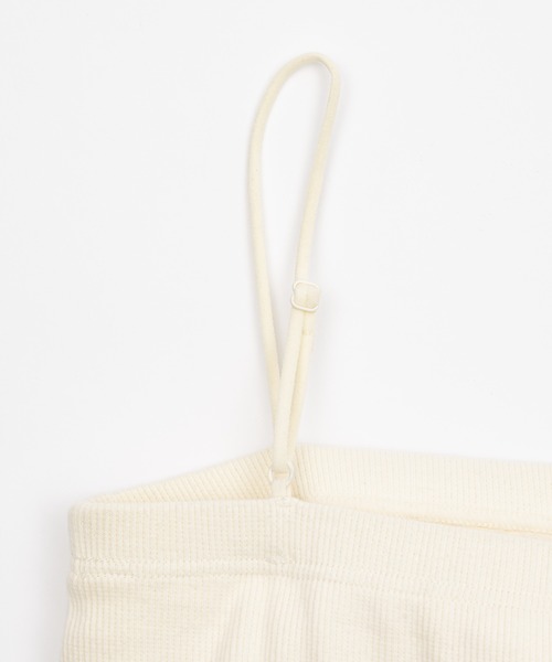 Rib cup camisole/リブカップキャミソール（キャミソール）｜OLUN