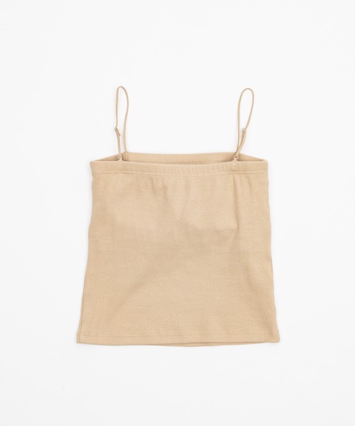 Rib cup camisole/リブカップキャミソール（キャミソール）｜OLUN
